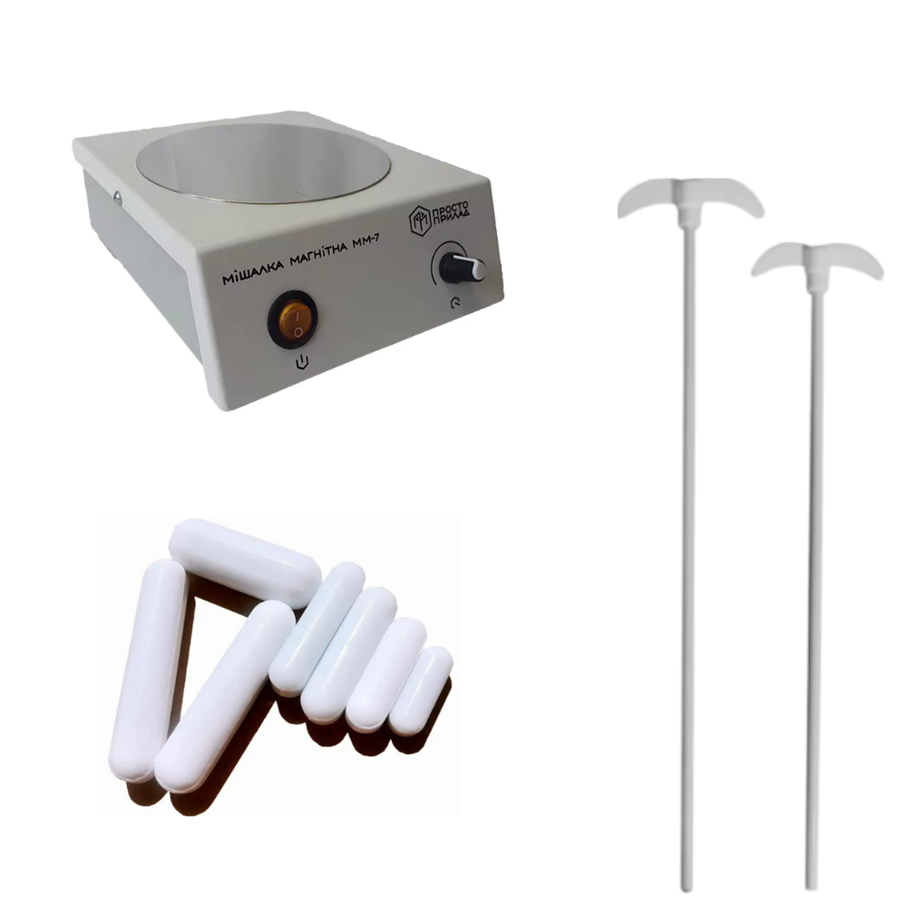 Зображення магнітної мішалки та пристроїв до неї Магнітна мішалка та пристрої до неї | Хімреактиви