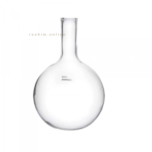 Колба плоскодонна без шліфа ТС 20л