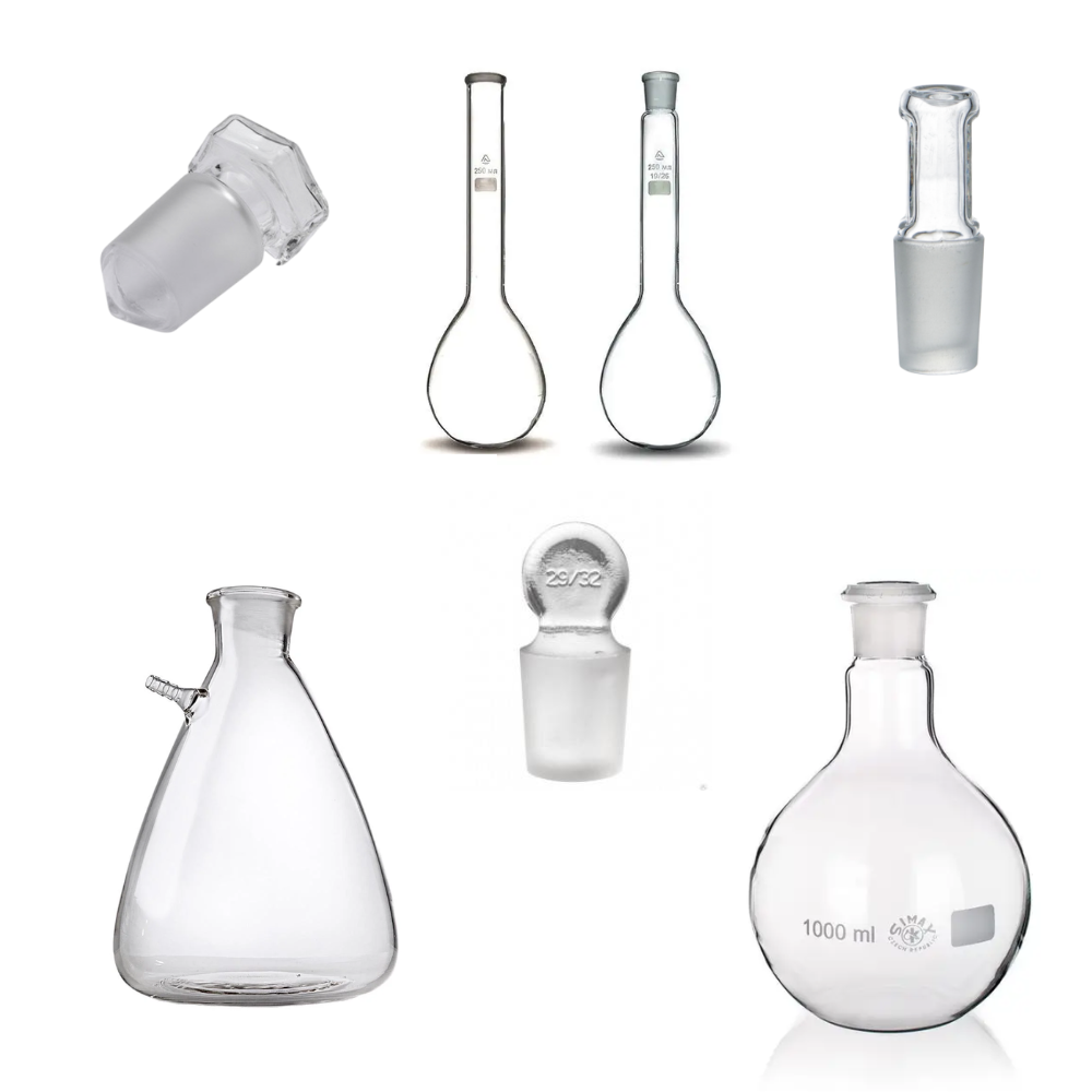 Види склюяного лабораторного посуду | Хімреактиви